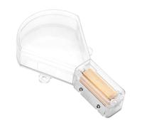 rockible Caja para pintar bordes de cuero, caja de aceite para sellar bordes, fácil de usar, herramienta para marroquinería, bricolaje, rodillo premium para, Diente Superficial