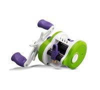 rockible Carrete de Pesca Baitcaster Carrete Devanador Bobina con Freno Electrónico DC de Ajuste Automático Armazón Compuesto y, Carrete De Tambor De Mano Derecha con Freno Electrónico Inteligente DC