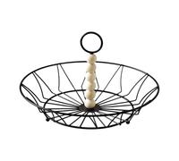 rockible Cesta de Alambre para Frutas, Cesta para Guardar con Asa, Bandeja para Servir Que Ahorra Espacio, Elegante Recipiente para Servir, S, tal como se describe, C