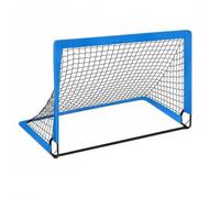 rockible Children Soccer Goal Portería para Niños Red de Entrenamiento Arco Portátil Plegable Estructura de Fibra de Vidrio Instalación en Minutos Anclajes al, Azul 1.2x0.9m
