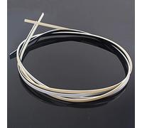 rockible Conjunto de 3 Bandas Decorativas para Instrumentos de Cuerda, 160cm
