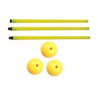 rockible Conjunto de Postes para Entrenamiento de Fútbol, Marcadores de Obstáculos, 3 Unidades