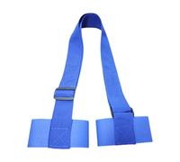rockible Correa Portaesquís Ajustable para Snowboard, Regalo para Hombres, Mujeres Y Niños, Correas de Sujeción, Soporte para Esquís, Cinturón de Fijación Port, Azul
