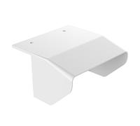 rockible Cubierta de tomacorriente impermeable, protector de enchufe y receptáculo, versátil, a prueba de salpicaduras, para exteriores, caja protectora de, Blanco