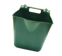 rockible Cubo Colgante para Comedero de Caballos, Reforzado en PP, para Establos Y, Fácil de Instalar, Multiusos, Resistente, Montable en Establos, 14l