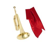 rockible de latón de trompeta, instrumento musical de señal, de soplado de estilo clásico para banda, Estilo un