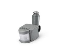 rockible de Movimiento por Interruptor de Presencia Mixto Microondas E Infrarrojos Retardo Seleccionable Alcance 3 a 10 M Apertura Cuerpo Colocación, Gray, Radar 110-240v