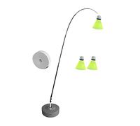 rockible Dispositivo Entrenamiento Bádminton Máquina Práctica Reboteador Portátil Ajustable Elástico Nylon Adecuado para Aprendizaje Autodidacta Jardín Hogar, con 3 bádminton