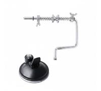 rockible Enrollador de Hilo de Pesca Bobinador Soporte Carrete Herramienta Aparejos Aluminio y Goma Ajuste Estable y Rotación Fluida Adecuado para Muelle Viaje, Suction Cup Small