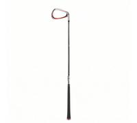 rockible Entrenador de Swing de Golf Club Práctica Herramienta Corrección de Postura Guía de Trayectoria Cabeza con Bucle Abierto Surcos de Alineación Eje de, Rojo