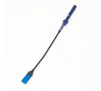 rockible Entrenador de Swing de Golf Dispositivo de Entrenamiento de y Bajada Guía de Tempo Rápido Mango Ergonómico Varilla de Fibra de Vidrio Resistente, Azul, 72CM