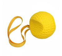 rockible Entrenador de Swing de Golf Entrenador de Postura Bola de Práctica Conector de Brazos con Ajuste de Cordón 42cm-60cm para Sincronizar Brazos y Cuerpo, Pelota Amarilla