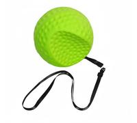 rockible Entrenador de Swing de Golf Entrenador de Postura Bola de Práctica Conector de Brazos con Ajuste de Cordón 42cm-60cm para Sincronizar Brazos y Cuerpo, Pelota Verde+Cuerda Negra