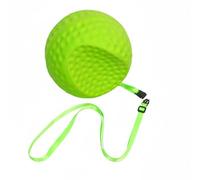 rockible Entrenador de Swing de Golf Entrenador de Postura Bola de Práctica Conector de Brazos con Ajuste de Cordón 42cm-60cm para Sincronizar Brazos y Cuerpo, Bola Verde+Cuerda Verde