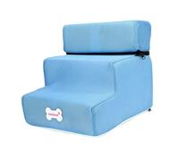 rockible Escalera para Mascotas Escalón para Gato Peldaño para Perro Pequeño Rampa Portátil Antideslizante de Espuma Función Desmontable Adecuado para