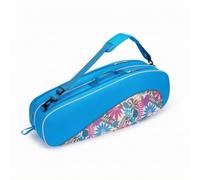 rockible Estuche para Equipo Deportivo Bolsa de Bádminton Raqueta Mochila Tenis de Oxford con Protección contra Humedad y Separado Adecuado para Entrenamiento, Array, Azul Cielo