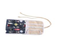 rockible Estuche para Ganchos de Ganchillo, Accesorios de Ganchillo, Bolsa de Almacenamiento de Agujas de Tejer de Tela Oxford Multifuncional, Bolsa Enrollable, búho, Individual