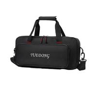 rockible Estuche para pedales multiefectos de guitarra Estuche de transporte para pedalera con bolsillo Estuche con cremallera para pedalera para ensayos de, 46 X 24.8 X 7 Cm