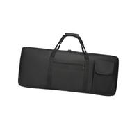 rockible Estuche para piano eléctrico, funda para teclado de, acolchado antigolpes, de tela Oxford, funda de transporte para conciertos, viajes y, L