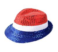 rockible Hat Dance Hats Party Party Jazz Cap para el Día de la Independencia, Sombrero