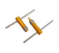 rockible Herramienta de Caja de Pedalier Herramienta de Rosca Reparación de Cuadro Herramienta de Alineación Cepillo de de Metal Cuerpo Cilíndrico con