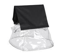 rockible Luz Par LED cubierta de lluvia práctica luz móvil cubierta de lluvia multiuso a prueba de polvo piezas impermeables lámpara de escenario sombrero, Estilo C Claro