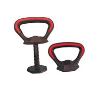 rockible Mango de Pesa Rusa, Entrenamiento con Agarre de Pesas, Interior, Equipo de Gimnasio, al Aire Libre, Agarre de Pesa Rusa para competición en casa, Dos Asas