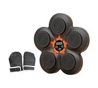 rockible Máquina de Boxeo Música Boxeo Objetivo de Pared Equipo de Entrenamiento Montado en La Pared Fácil de Instalar, Entrenador de Boxeo con Objetivo de