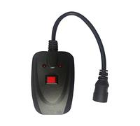 rockible Máquina de Niebla Portátil Control Remoto con Cable para Máquina de Niebla Fog Mister Part