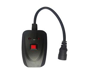 rockible Máquina de Niebla Portátil Control Remoto con Cable para Máquina de Niebla Fog Mister Part