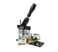 rockible Máquina para Corazón para Pines Selladora Aparato Manual de Aleación Acabado Pulido y Presionado Adecuada para Aficionados Pequeños Estudios