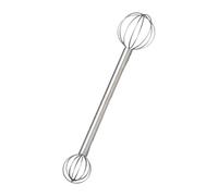 rockible Measurement Muddler Mezclador Double Headed Medidor Batidor Cocina Acero Inoxidable Diseño Ergonómico Adecuado para Mezclar Pasta de