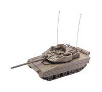 rockible Modelo de Tanque a Escala 1:72, Carro de Orugas con Orugas, Modelo de Tanque Blindado en Miniatura para Escena de Mesa, 15, Amarillo