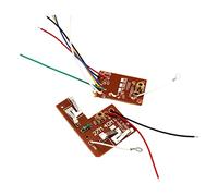 rockible Módulo de Transmisor Receptor 4CH 27MHz para Accesorios Modelo