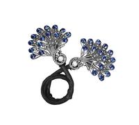 rockible Moño para el pelo, para moño, rizador de diamantes de imitación para mujer, regalo para madre, mujer y niña, Estilo b