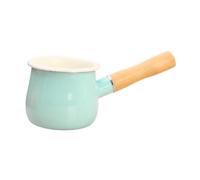 rockible Olla para Leche, Olla para Sopa Gruesa con Mango Largo, Versátil, para Calentar Café, Leche Y, Ideal para Acampar Al Aire Libre, Cocina de