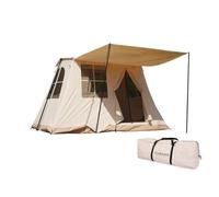 rockible Outdoor Shelter Canopy Tienda de Campaña Carpa Refugio Toldado con Claraboya para Ver Estrellas y Ventilación de Malla 300D Oxford y de Aluminio, 240x220x160cm