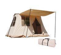 rockible Outdoor Shelter Canopy Tienda de Campaña Carpa Refugio Toldado con Claraboya para Ver Estrellas y Ventilación de Malla 300D Oxford y de Aluminio, 320x230x190cm