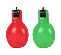 rockible Par de Botas de Compresión Manual para Entrenadores Y Excursionistas, Verde y Rojo
