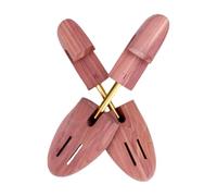 rockible para Zapatos Ajustable de Cedro con Zapatos Ensanchador Mantenedor Control de Olor y Secado entre Usos Ranuras en la Puntera Adecuado para Equipaje, M/40-41
