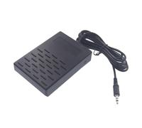 rockible Pedal de Sostenido para Piano, Enchufe de 3,5mm, Fácil Instalación, Pedal de Teclado de Piano, Interruptor Momentáneo para Sintetizadores de Pianos El