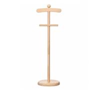 rockible Perchero Infantil Madera con Base Redonda Versátil Expositor Disfraces Infantiles Portátil Estante Ropa para Niños, Madera