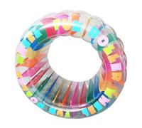 rockible Rueda de Agua Colorida para Piscina, Juguete Inflable Gigante de PVC para niños, Ideal para Playa, Estanque, Patio y Entretenimiento.