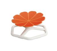 rockible Silla Giratoria Infantil con Base Hexagonal Estable Silla Integración Sensorial Segura Juguete para Niños, Infantes, Terapia Ocupacional, Naranja Rojizo