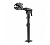 rockible Soporte de Reparación de Bicicletas de Banco Mordaza Ajustable Antideslizante Cabezal Giratorio 360 Grados Diseño Plegable en Acero Apoyo Firme para Taller Garaje Ajustes y Lavado