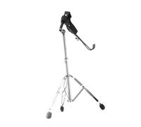 rockible Soporte de Tambor Africano de Percusión, Soporte de Pandereta con Patas de Trípode de Doble Refuerzo, Soporte de Tambor de Espectáculo de Rendimiento