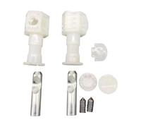 rockible Tornillo para asiento de inodoro, herrajes de repuesto resistentes, accesorios profesionales para montaje de asientos de inodoro, Montaje Lateral