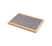 rockible Vitrina Expositora de Joyería con Cajón Y Bandeja, de Madera, Elegante Soporte de Mostrador para Guardar Joyas en Tiendas Minoristas Y Ferias Comercia, Estilo d