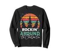 Rockin' Around The Christmas Tree - Puesta de Sol Vintage Sudadera