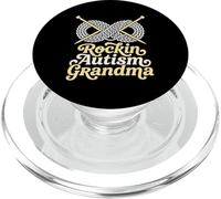 Rockin Autismo Abuela Defensor de la Neurodiversidad PopSockets PopGrip para MagSafe